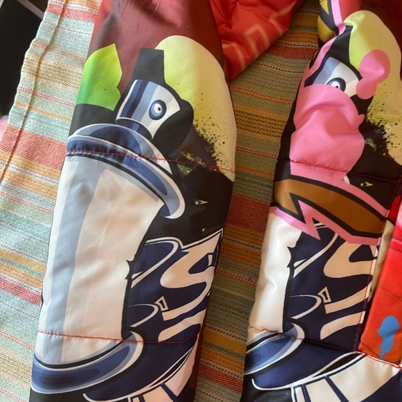 NWT s small dexters laboratory dekryptic puffer jacket coat mandark dee dee mens - Picture 10 of 11